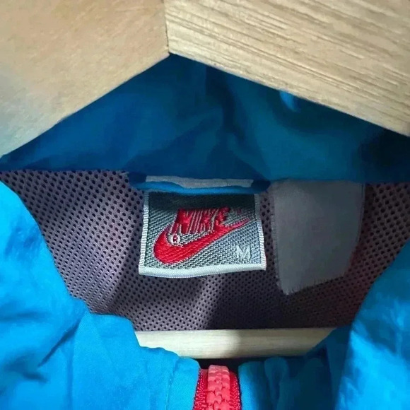 Vintage Nike Split Colour Zip-up Jacket Medium - Picture 3 of 11